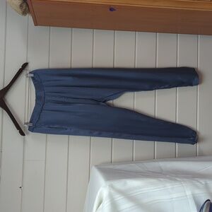 Silk pull up pants, size M